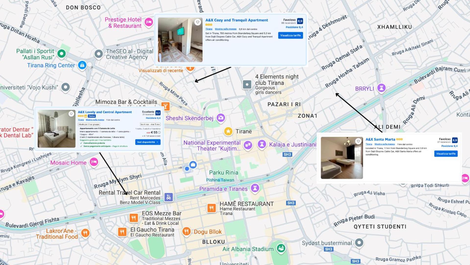 A&X Lovely And Central Apartment - 24H Self Check-In Tirana Eksteriør billede